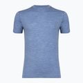 Férfi termoaktív póló WOOLCANO Merino 100% TEE0546 blue