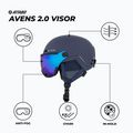 Gyerek sísisak ATTABO Avens 2.0 Jr Visor dark blue 2