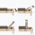 Pilates Reformer XTREXO  CTRL-Core wood 14