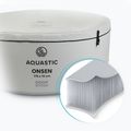 Felfújható medence AQUASTIC ONSEN drop stitch 1200 l 178 cm szürke 2