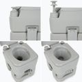 Turista WC KADVA Throno grey 15
