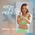 Edző gumiszalag készlet XTREXO x Anna Lewandowska bands Beige/Milktea 2