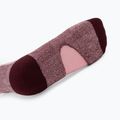 Női zokni Woolcano SCK1098 Różowy/Bordowy 4