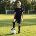 Gyerek futballmez készlet OneTeam Precision Set mez és rövidnadrág fekete 13