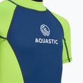 Gyermek úszóruha habszivacsból AQUASTIC Wavey Jrb 2 mm green/navy blue 5