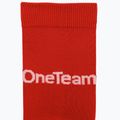 Futballzokni OneTeam Precision football socks set 2-pack red 3