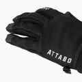 Kerékpáros kesztyűk ATTABO LOREEF GLOVES szélálló bélelt black 5
