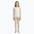 Gyerek thermo fehérnemű szett WOOLCANO Merino SET0982 beige