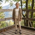 Gyerek thermo fehérnemű szett WOOLCANO Merino SET0982 beige 7