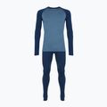 Férfi thermo fehérnemű szett WOOLCANO termoaktywna Merino SET0978 blue 8