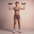 Súlyzókészlet XTREXO SCULPT 2 x 1 kg fekete 6