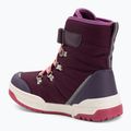 KADVA Flow WaterProof gyermek hócsizma bordó színben 3