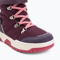 KADVA Flow WaterProof gyermek hócsizma bordó színben 7