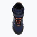 Gyermek túracipő KADVA Rocky Trail Mid vízálló softshell sötétkék 8