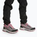 Gyermek túracipő KADVA Rocky Trail Low vízálló softshell szürke 2