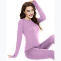 Női termikus fehérnemű szett WOOLCANO Merino SET0543 lila 5