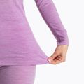 Női termikus fehérnemű szett WOOLCANO Merino SET0543 lila 6