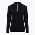 Női thermo pulóver WOOLCANO Merino TOP0545 fekete 6