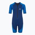 Gyerek szörfruha AQUASTIC 1,5 mm neoprénből WAVEY blue 9