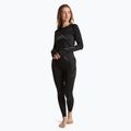 Női KADVA ALPINESTEP THERMO LIGHT PLUS varrás nélküli fekete termikus fehérnemű szett