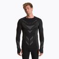 Férfi KADVA ALPINESTEP THERMO LIGHT PLUS varrás nélküli fekete thermoaktív fehérnemű szett 3