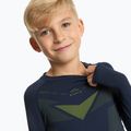 Gyermek termikus fehérnemű szett KADVA ALPINESTEP THERMO LIGHT PLUS varrás nélküli, tengerészkék 5