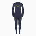 Gyermek termikus fehérnemű szett KADVA ALPINESTEP THERMO LIGHT PLUS varrás nélküli, tengerészkék 10