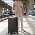 Közepes méretű utazóbőrönd KADVA Palero 64 l fekete 15