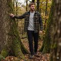 Férfi túrapulóver KADVA Walkora zöld 7