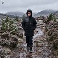 Gyerek pehelydzseki KADVA City Alpine JR fekete 6