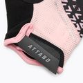 Női kerékpáros kesztyű ATTABO Vito WMNS gél ütésálló rózsaszín/fekete 6