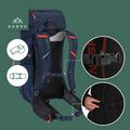 KADVA Sendero 35 l trekking hátizsák acél kék 24