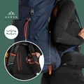 KADVA Sendero 35 l trekking hátizsák acél kék 26