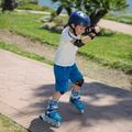 Gyermek inline korcsolya ATTABO Flashled állítható kék 15