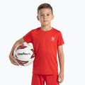 Gyerek futball szett OneTeam Precision Set mez és rövidnadrág piros 5