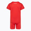 Gyerek futball szett OneTeam Precision Set mez és rövidnadrág piros 7