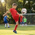 Gyerek futball szett OneTeam Precision Set mez és rövidnadrág piros 14