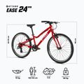 Gyermek kerékpár ATTABO EASE 24" piros 2