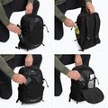 KADVA túrahátizsák laptop zsebbel Krok 25 l fekete 8