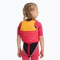 AQUASTIC Junior gyermek úszómellény rózsaszín/sárga 4