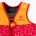 AQUASTIC Junior gyermek úszómellény rózsaszín/sárga 3