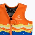 AQUASTIC Junior narancssárga/kék biztonsági mellény 3