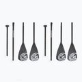 Felfújható SUP deszka szett AQUASTIC Tourer 12'0" 2-os green 17