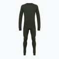 Férfi WOOLCANO Merino 100% termikus fehérnemű szett SET0540 zöld 11
