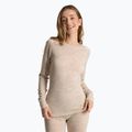 Női WOOLCANO Merino 100% SET0543 thermo fehérnemű szett bézs 3