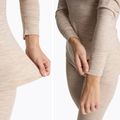 Női WOOLCANO Merino 100% SET0543 thermo fehérnemű szett bézs 6