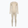 Női WOOLCANO Merino 100% SET0543 thermo fehérnemű szett bézs 10