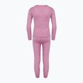 Gyermek termikus fehérnemű szett WOOLCANO Merino 100% SET0683 lila 3