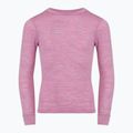 Gyermek termikus fehérnemű szett WOOLCANO Merino 100% SET0683 lila 4