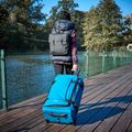 Közepes méretű utazóbőrönd KADVA Lazio 74 l kék 16